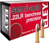 Eley 1180 Semi-auto Benchrest Round Nose 40 Grain  22 Long Rifle 1085 FPS 