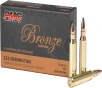 PMC 223SP Bronze Pointed Soft Point 55 Grain  223 Remington 3200 fps