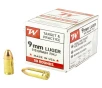 Winchester W9MM50 USA WHITE BOX Full Metal Jacket 115 Grain 9mm Luger Parabellum 1190 fps