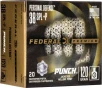Federal PD38P1 Premium Personal Defense Punch Jacketed Hollow Point 120 Grain  38 Special 1000 fps