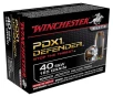 Winchester S40SWPDB PDX1 Defender Bonded Jacket Hollow Point 165 Grain  40 S W 1140 fps