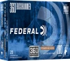 Federal 360BHBS PowerShok Buckhammer Jacketed Soft Point 200 Grain  360 Buckhammer 2200 fps
