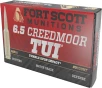 Fort Scott Munitions 6 5CM123SCV11 Tumble Upon Impact  TUI  Solid Copper Spun 123 Grain 6 5mm Creedmoor 2768 fps