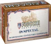 Fiocchi 38CA Cowboy Action Lead Flat Point 158 Grain  38 Special 640 fps