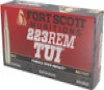 Fort Scott Munitions 223055SCV Tumble Upon Impact  TUI  Solid Copper Spun 55 Grain  223 Remington 3211 fps