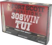 Fort Scott Munitions 308168SCV Tumble Upon Impact  TUI  Brush Hog Solid Copper Spun 168 Grain  308 Win   7 62x51mm 2764 fps