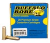 Buffalo Bore Ammunition 19C20 Heavy Strictly Business 357 Mag 158 gr Jacketed Hollow Point  JHP  20 Per Box  12 Cs