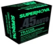 Supernova  45 ACP Auto PMSN45ACG Green Tracer Non Corrosive Full Metal Jacket FMJ 225 Grain