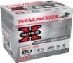 Winchester 20 Gauge XU206 Super X Game Load 2 75  7 8oz 6 Shot