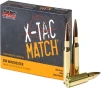 PMC 308XM X-Tac Match Competition Open Tip Match 168 Grain  308 Win   7 62x51mm 2700 fps