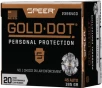 Speer 23964GD Gold Dot Personal Protection Hollow Point 185 Grain  45 ACP Auto 1050 fps