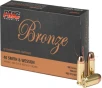 PMC 40E Bronze Full Metal Jacket Flat Point 180 Grain  40 S W 985 fps