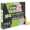 Sinterfire SF10125NXG  10mm Auto 125 gr Lead Free Ball  LFB 