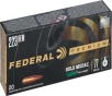 Federal GM223M3 Premium Gold Medal Sierra MatchKing Boat Tail Hollow Point 77 Grain  223 Remington 2720 fps