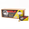 Wolf Performance 9mm Luger Ammo 124 Grain Brass Plated Full Metal Jacket FMJ 