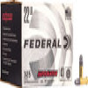 Federal  22 Long Rifle AM22 AUTOMATCH Round Nose RN 40 Grain
