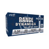 Fiocchi Range Dynamics 5 56mm NATO M193 Ammo 55 Grain Full Metal Jacket Boat Tail FMJBT 