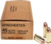 Winchester Service Grade M1911 45 ACP 230 Grain Full Metal Jacket FMJ 