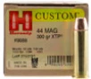 Hornady 9088 Custom 44 Rem Mag 300 gr XTP Jacket Hollow Point