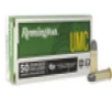 Remington Ammunition L38S5 UMC 38 Special 158 gr Lead Round Nose  LRN 