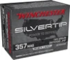 Winchester Super-X Pistol Ammo 357 Mag  145 gr  Silvertip HP 20 rd 