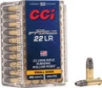 CCI 957 Suppressor Subsonic HP 45 Grain  22 Long Rifle 970 fps
