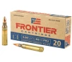Hornady Frontier Rifle Ammo 5 56 NATO 62 gr  FMJ 20 rd 