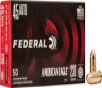 Federal American Eagle Pistol Ammo 45 ACP 230 gr  FMJ 50 rd  890 FPS