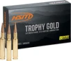 HSM Trophy Gold Rifle Ammunition 338 Lapua Mag  Berger 300 gr  20 rd  2762 FPS