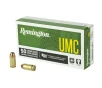 Remington Ammunition L380AP UMC 380 ACP 95 gr Full Metal Jacket  FMJ  955 FPS