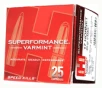 Hornady Superformance Varmint Ammo 17 Hornet 20 gr  V-Max 25 rd 