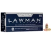 Speer Lawman Pistol Ammo 9mm 147 gr  TMJ 50 rd  985 FPS