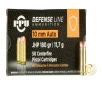 Prvi Partizan 10mm Auto Handgun Defense 180 grain Jacketed Hollow Point ammunition 1115 FPS