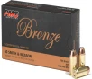 PMC Bronze Jacketed Hollow Point 165 Grain  40 S W 1040 fps 741569050463