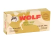Wolf Military Classic 6 5 Grendel Ammunition 100 Grain Full Metal Jacket 2620 FPS