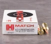 Hornady Match Rifle Ammo 6 5 Creedmoor 147 gr  ELD Match 20 rd  2695 FPS