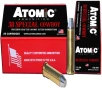 Atomic Cowboy Action Precision Craft Lead Round Nose Flat Point 125 Grain  38 Special 700 fps 858767004515