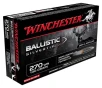 Winchester Ballistic Silvertip Rapid Controlled Expansion Polymer Tip 130 Grain  270 Winchester 3050 fps 020892210226