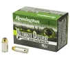 Remington Ultimate Defense Brass Jacket Hollow Point 230 Grain  45 ACP Auto 875 fps 047700419800