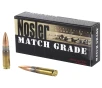 Nosler Match Subsonic Custom Competition Hollow Point Boat Tail 220 Grain  300 AAC Blackout 1020 fps 054041512756