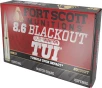 Fort Scott Munitions Tumble Upon Impact  TUI  Solid Copper Spun 285 Grain 8 6mm Blackout 1050 fps 758381722393