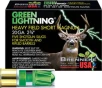 Brenneke SL-202HFSGL Green Lightning Heavy Field Short Magnum 20 Gauge 2-3 4 1oz  Slug 1392 fps