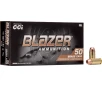 Blazer 5220 Brass Full Metal Jacket 180 Grain  40 S W 985 fps