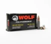 Wolf 300 AAC Blackout Polyformance Full Metal Jacket Ammo  20 Round  300AACFMJ