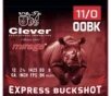 12G Clever T2 EXPRESS BUCKSHOT 12 GAUGE 2-3 4    9 PELLET  00 1425fps  25 Rounds  823521 CMBK1200