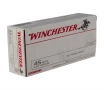 USA WHITE BOX 45 ACP HANDGUN AMMO