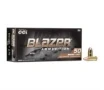 BLAZER BRASS 9MM LUGER HANDGUN AMMO