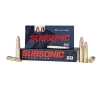 SUBSONIC 30-30 WINCHESTER SUB-X   POLYMER TIPPED RIFLE AMMO
