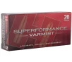 SUPERPERFORMANCE   VARMINT 243 WSSM V-MAX POLYMER TIP RIFLE AMMO