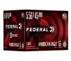 FED AM EAGLE 5 56 55GR FMJ 100 500